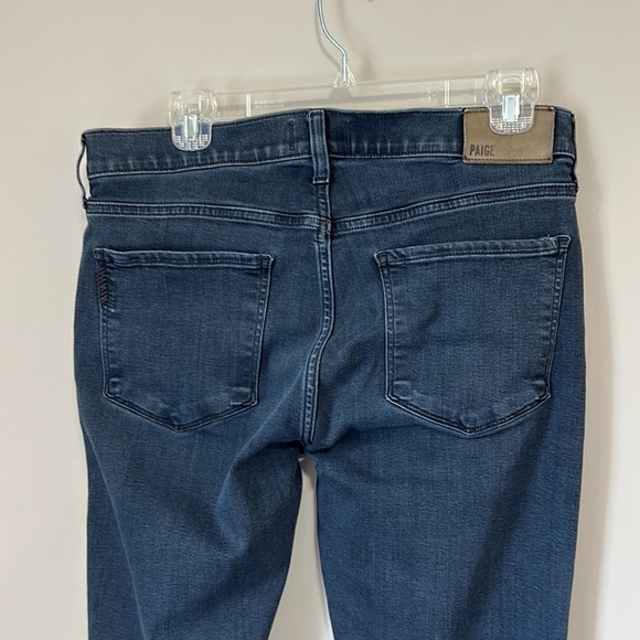 PAIGE Federal Daxton Dark Wash Straight Leg Jeans Mens Size 32 - Picture 6 of 11